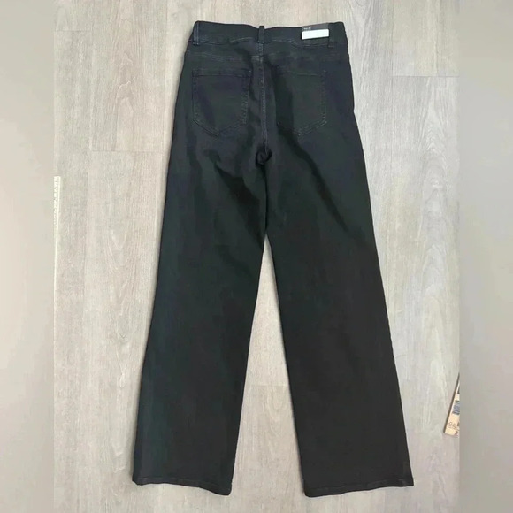NWT J JILL High Rise Pants Black Size 4 Full Leg - Picture 4 of 11